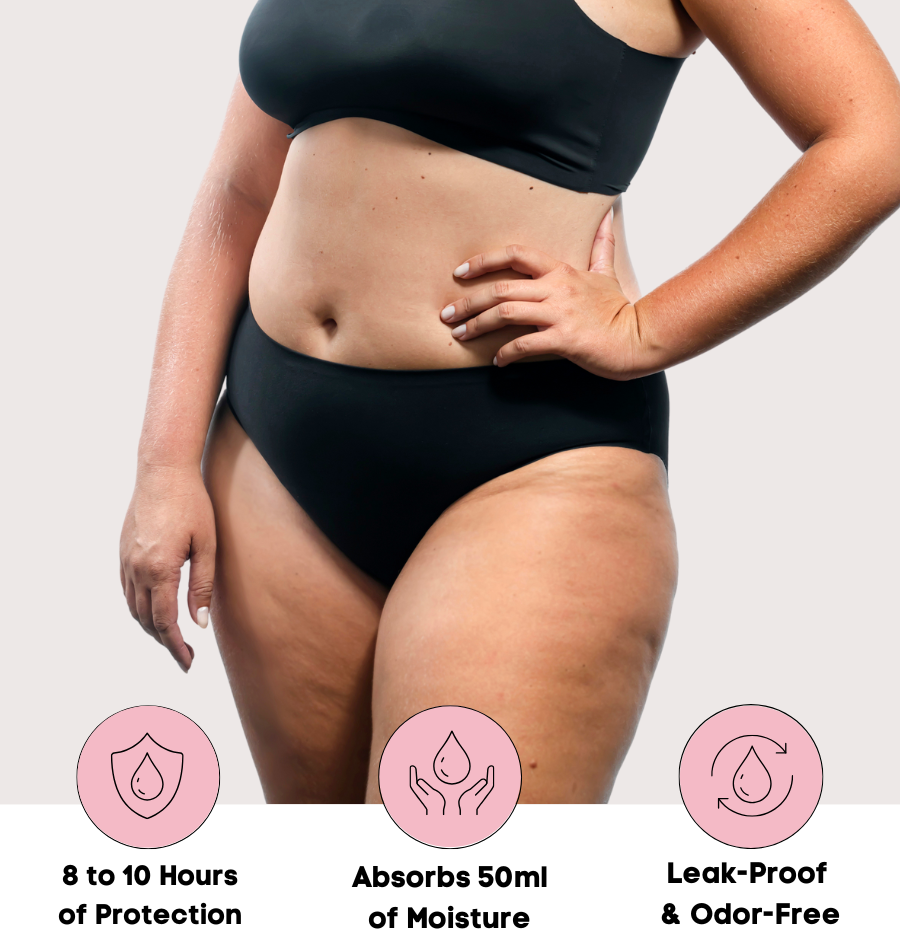 Seamless Incontinence Underwear